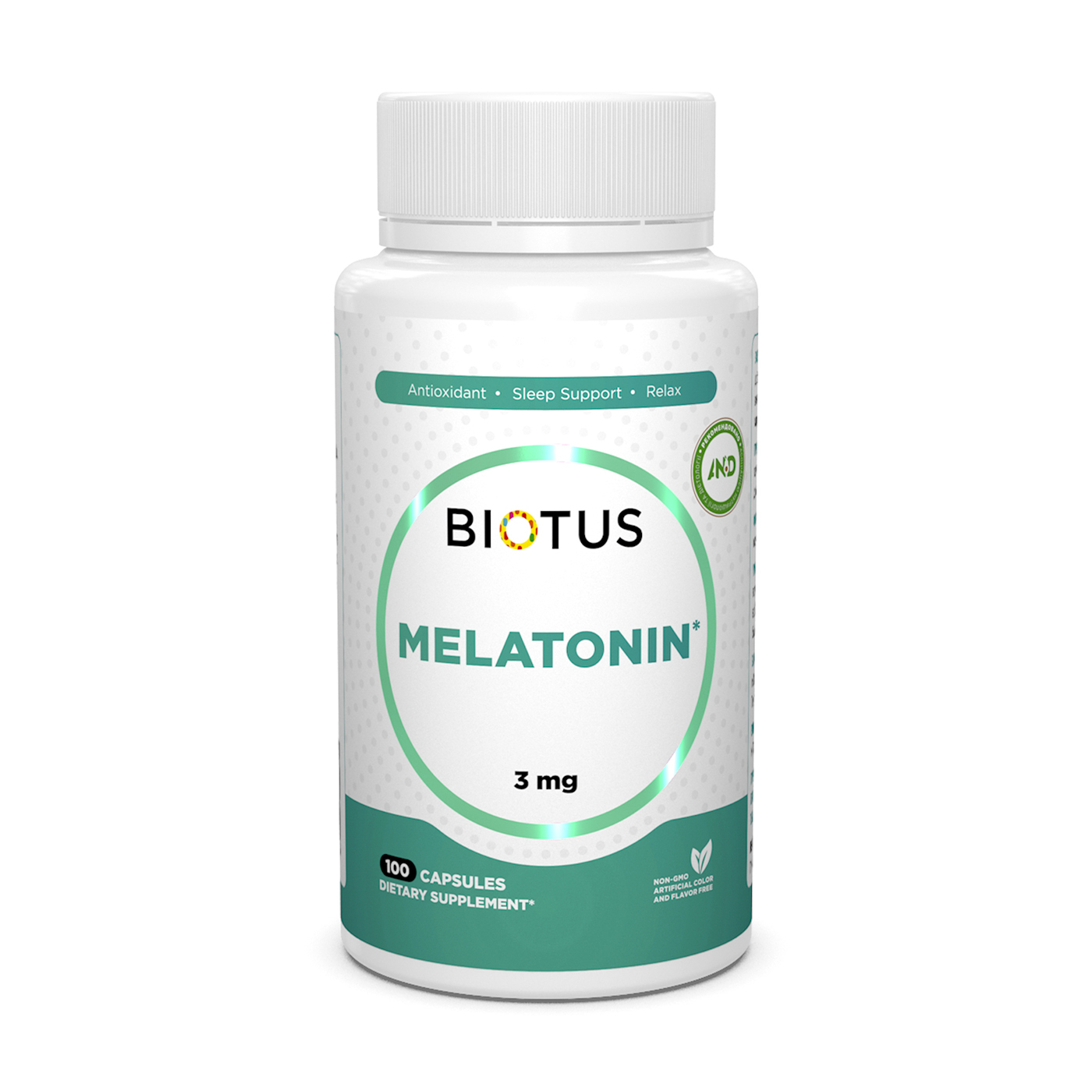 Мелатонін Biotus Melatonin, 3 мг, 100 капсул